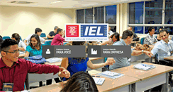 Desktop Screenshot of iel-pa.org.br